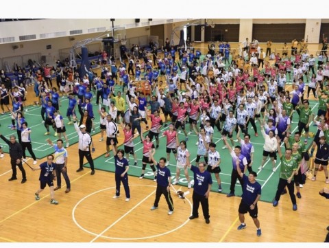 華太建設贊助 朝陽EMBA羽球隊參賽照片